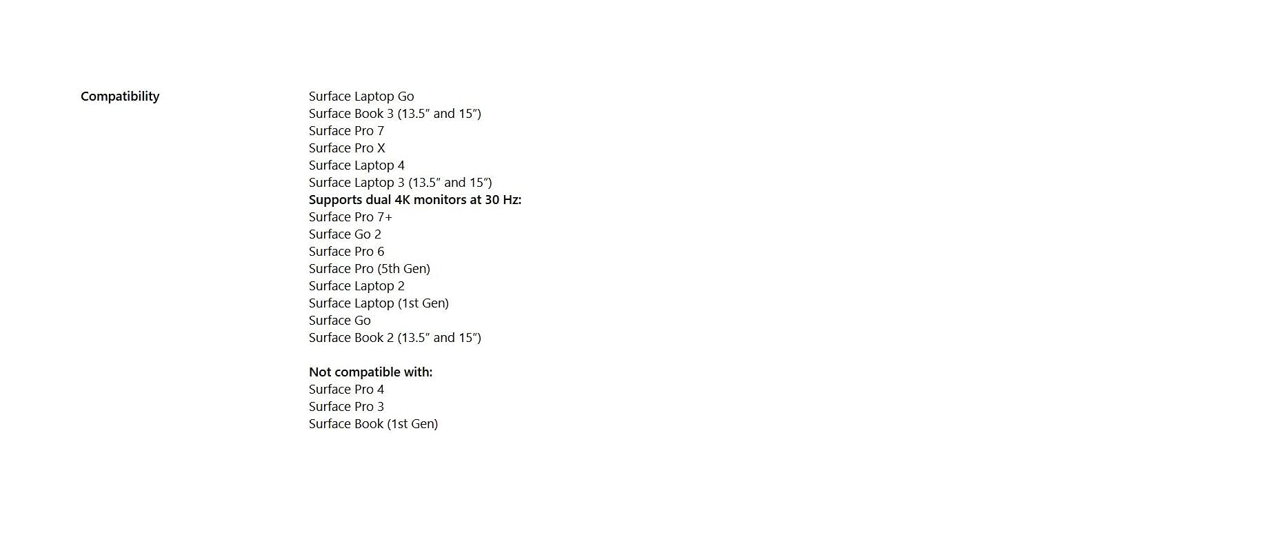 NEW Microsoft Surface Dock 2